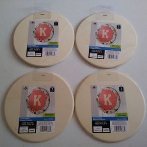 Wood burning/painting circles